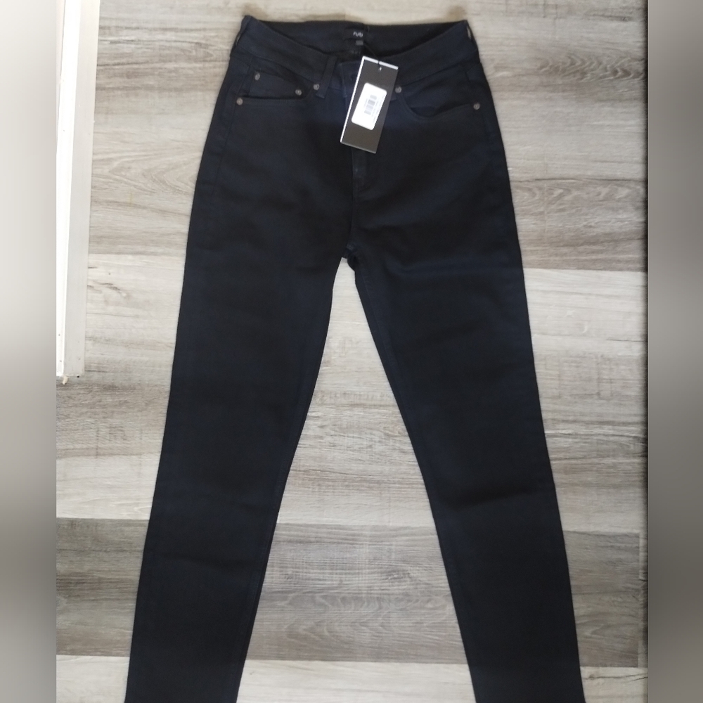 Ruti Iconic Fitted Black Jeans 0